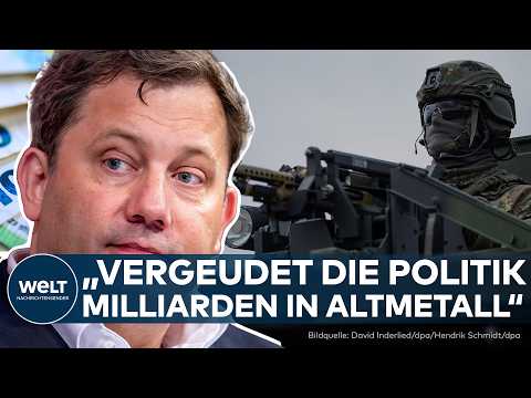 Video Thumbnail: „VÖLLIG IRRE“: Schöpfer des Sondervermögens zerlegt die Rüstungspolitik der Regierung!