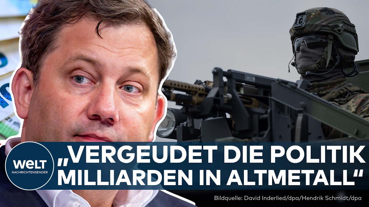 „VÖLLIG IRRE“: Schöpfer des Sondervermögens zerlegt die Rüstungspolitik der Regierung!