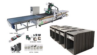 MÁY CẮT VÁN CNC THAY DAO TỰ ĐỘNG | PRO-R1V9F | CNC PROCESSING CENTER FOR NESTING MACHINING