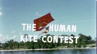 &quot;The Human Kite Contest&quot; from Cypress Gardens, Florida w/sound