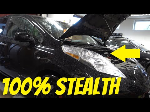 Hidden suspension mod for the Nissan LEAF