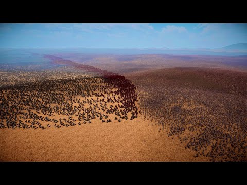 10,000,000 ROMAN ARCHERS vs 1,000,000 TROLLS | Ultimate Epic Battle Simulator 2