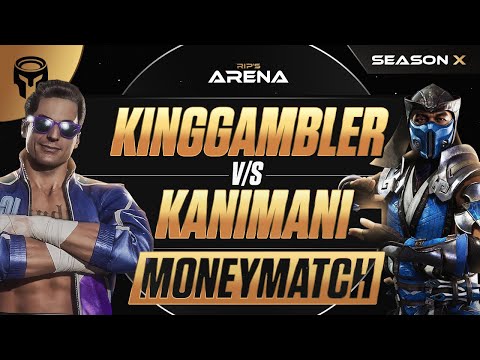 THE MONEYMATCH OF THE GIANTS! Kinggambler vs. Kanimani - Mortal Kombat 11