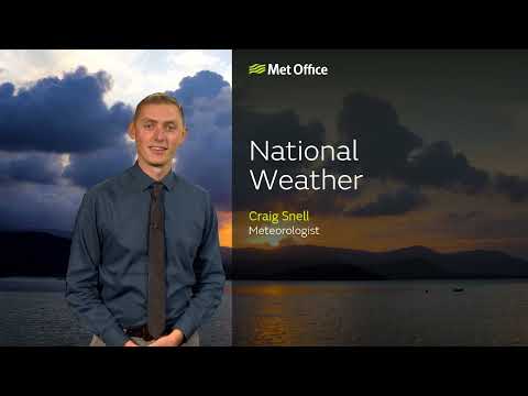21/05/23 – Largely dry and settled – Evening Weather Forecast UK – Met Office Weather