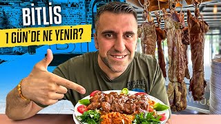 BİTLİS'te 1 GÜNDE  NE YENİR ? BİTLİS LEZZET REHBERİ 1