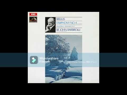 [High quality] Jean Sibelius - Symphony No. 4 ,Op. 63 / Sir John Barbirolli & Hallé Orchestra