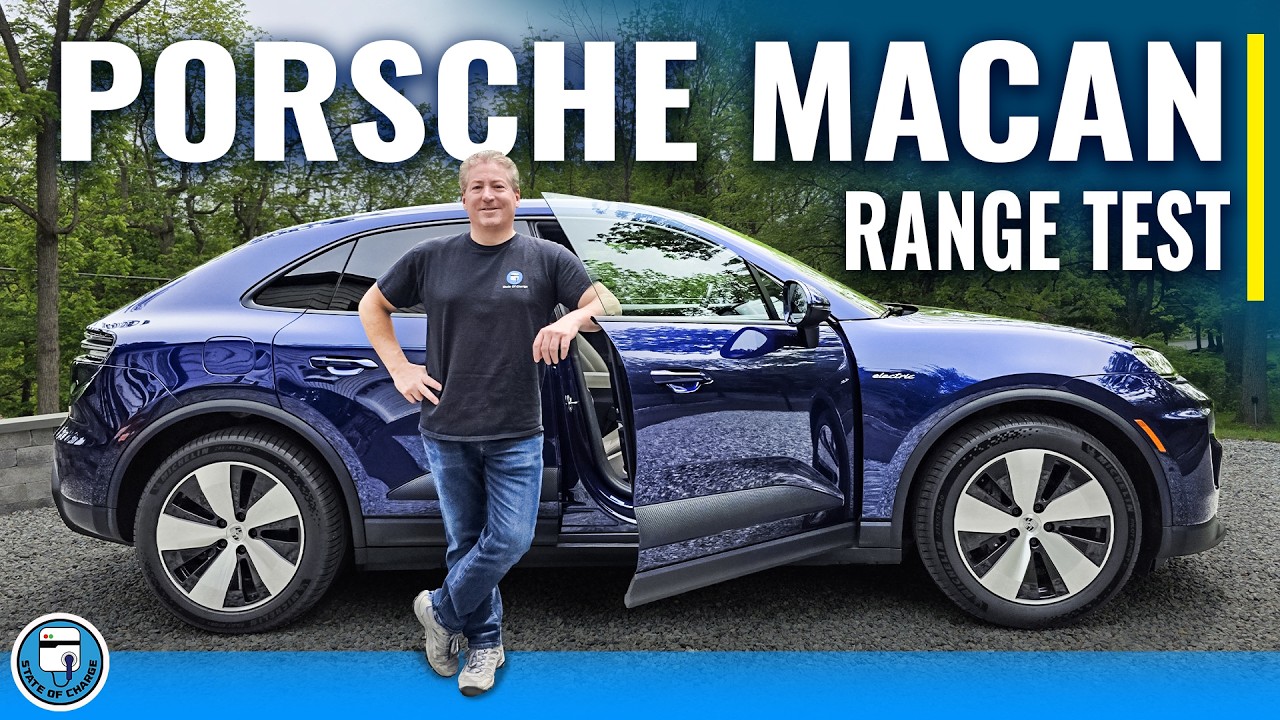 2025 Porsche Macan RWD Highway Range Test: How Far Will It Go?