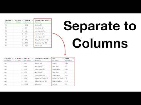 Separating a Column to Multiple Columns