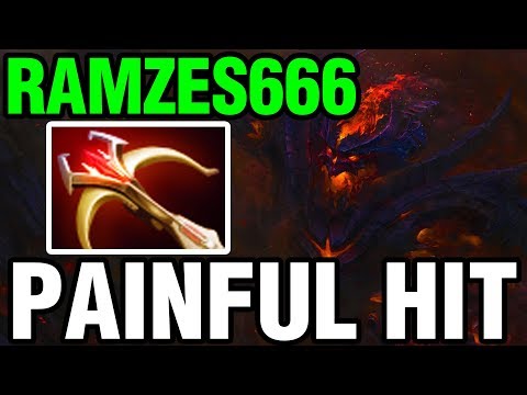 PAINFUL HIT - RAMZES666 Plays Shadow Fiend WITH DAEDALUS - Dota 2