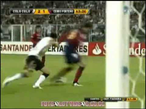 Colo Colo 2 Cerro Porteño 3 Copa libertadores 2011