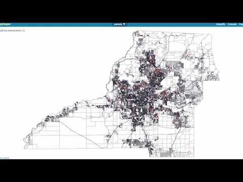 how to filter parcels via mapshaper