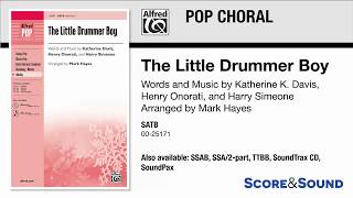The Little Drummer Boy, arr. Mark Hayes – Score & Sound