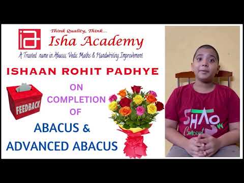 Ishaan Padhye Testimonial