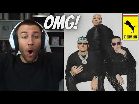 BRO 🤯😳 LUCIANO ft. BIA & AITCH - BAMBA - Reaction