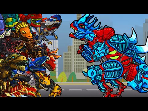 Tyranno Red Cold Heart - Lv 75 - Dino Robot Battle Arena