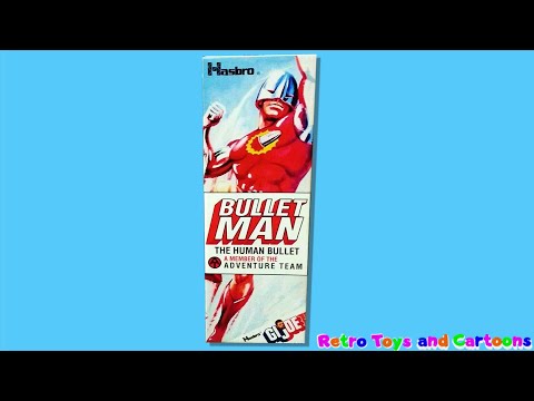 G.I. Joe Bullet Man The Human Bullet Hasbro Commercial Retro Toys and Cartoons