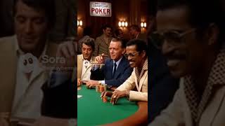The Rat Pack Takes on the World Series of Poker! 🃏🥃