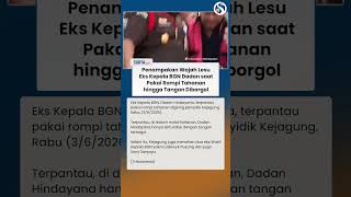 PENAMPAKAN Eks Kepala BGN Dadan Jadi Tersangka: Pakai Rompi Tahanan & Diborgol
