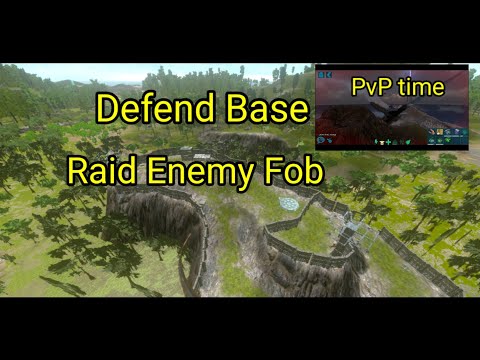[ Ark mobile ] Make new base || defend base || raid enemy fob [ SS3 Ep 8 ]