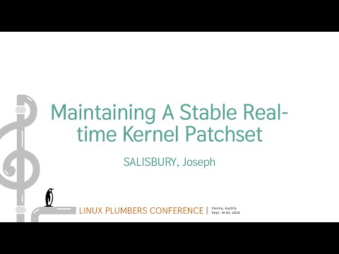 Maintaining A Stable Real-time Kernel Patchset - SALISBURY, Joseph