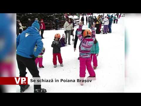 Se schiază în Poiana Brașov