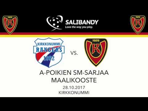PASM: Rangers vs. Koovee (28.10.2017 / Kirkkonummi) - Maalikooste