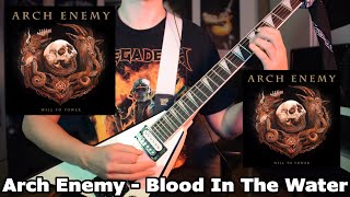 Arch Enemy - Blood In The Water (Rhythm guitar cover by Sam Lindauer)