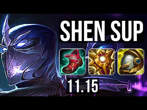 SHEN & Kai'Sa vs BRAUM & Jinx (SUPPORT) | 2.7M mastery, 3/2/22 | KR Grandmaster | v11.15