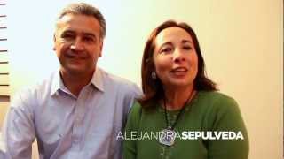 preview picture of video 'Diputada Alejandra Sepúlveda con Jaime González'