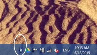 Fix: bluetooth icon missing from taskbar in Windows 8 and 8 1