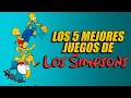Top 5: Juegos De Los Simpsons I Fedelobo