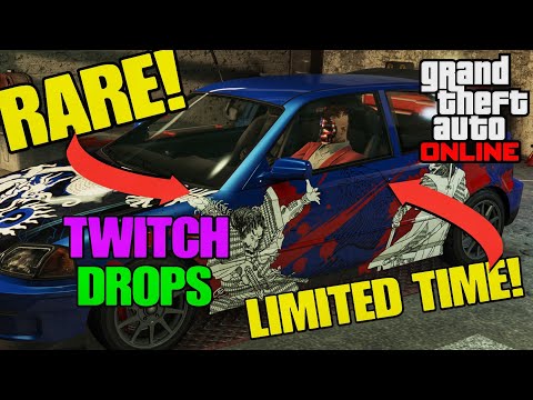 How to Claim RARE Limited Time Twitch Drops in GTA Online!