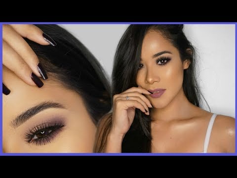 Maquillaje Luminoso | Sombras Moradas