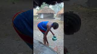 A Rainy day in an African homestead #shortvideo