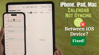 How to Fix- iPhone 14 Calendar Not Syncing Other Device