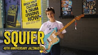 Video thumbnail for Squier 40th Anniversary Jazzmaster, Vintage Edition #squier #jazzmaster #rufusguitarshop by Rufus Guitar Shop