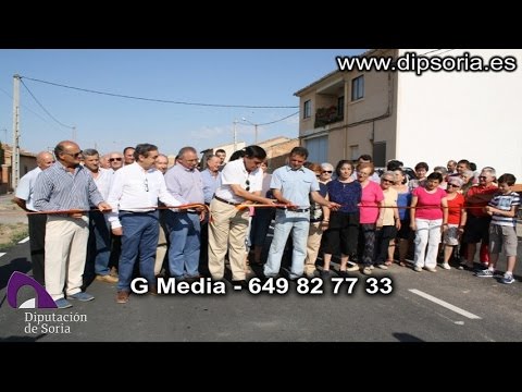 Imágenes de la inauguración de la carretera de Soto. / Dip