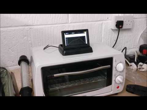 Argos toaster oven and Pi into picoReflow solder oven
