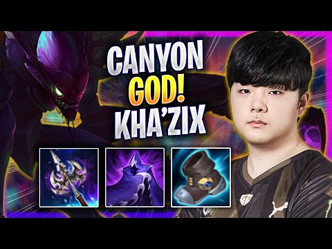 CANYON IS A GOD WITH KHA'ZIX! - GEN Canyon Plays Kha'zix JUNGLE vs Gragas! | Season 2024