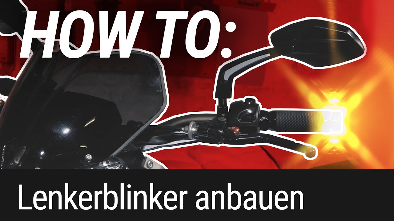 HOW TO: Lenkerendenblinker montieren (gazzini)