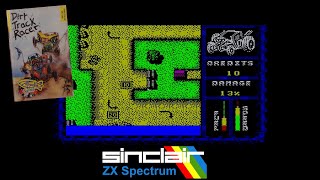 ZX Spectrum Games - Dirt Track Racer