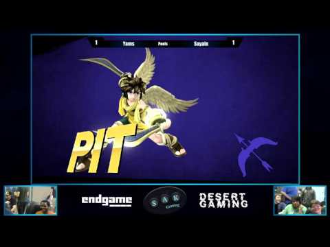 SP13 Pools - Yams (Yoshi/Marth) vs Saiyan (Pit)