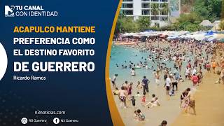 Acapulco mantiene preferencia como el destino favorito de Guerrero
