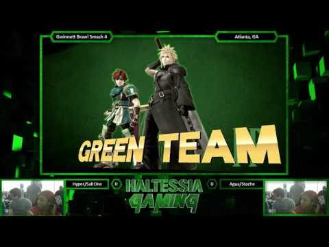 Gwinnett Brawl 43 Smash 4 Doubles Hyper/SaltOne vs Agua/Stache