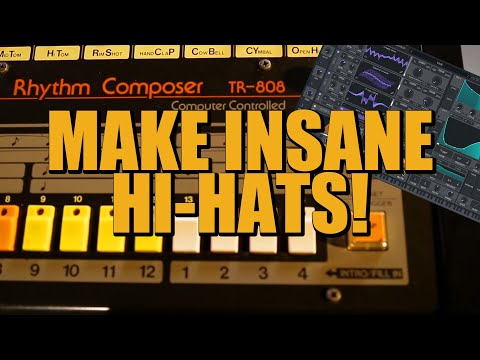 HIHAT Synthesis in VITAL | Sound Design Sundays