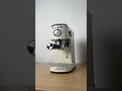 Budget Espresso Machines are getting really good… #casabrewspartner