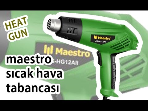 Maestro  sıcak hava tabancası - heat gun - lehim eritme