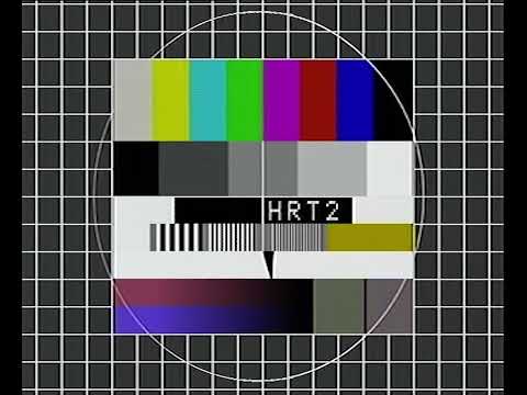 [1080p50] HRT 2, 27. veljače 2006. - najava programa, TV raspored, ident, himna RH, odjava programa