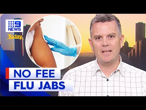 Free flu vaccinations for Queenslanders | 9 News Australia