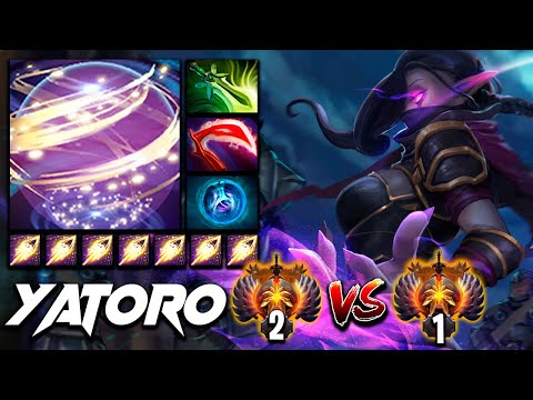 Yatoro Templar Assassin - TOP 2 vs TOP 1 RANK BATTLE - Dota 2 Pro Gameplay [Watch & Learn]